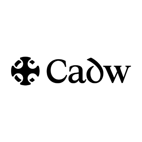 Cadw-black logo