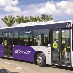dbs bus in israel tel-aviv
